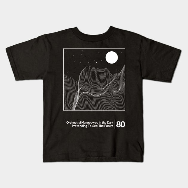 OMD / Minimal Style Graphic Artwork Design Kids T-Shirt by saudade
